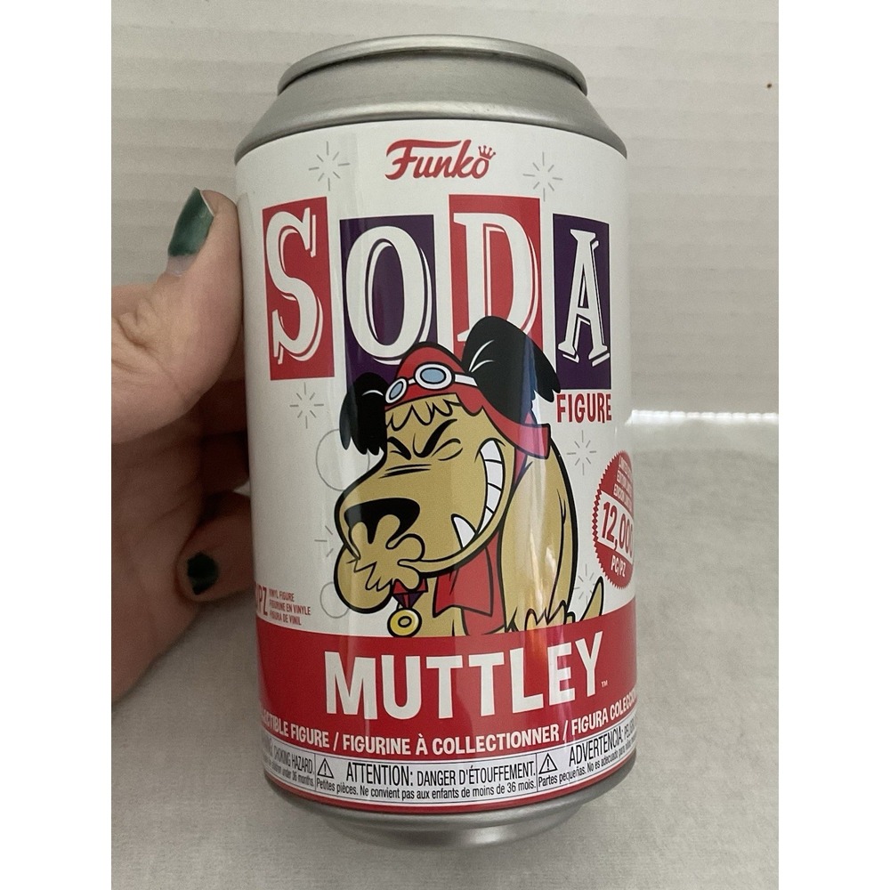 Funko Vinyl Soda Figure Can Muttley from Hanna-Barbera's Wacky Races